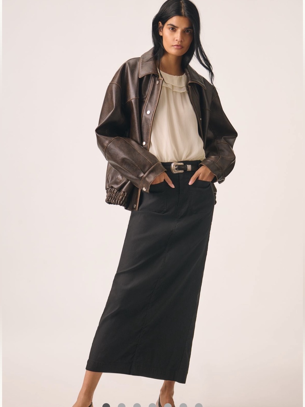 The Colette Maxi Skirt by Maeve, M